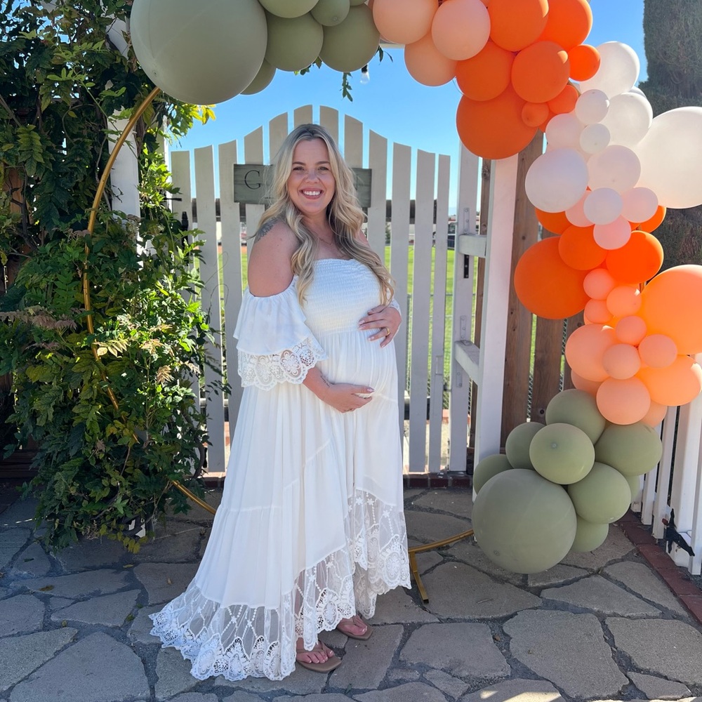 Coven and Co French Lace Maxi Dress